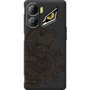 Чорний чохол BoxFace Nubia Neo 3 5G Chinese Dragon