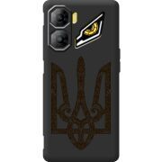 Чорний чохол BoxFace Nubia Neo 3 5G Ukrainian Trident