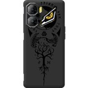 Чорний чохол BoxFace Nubia Neo 3 5G Hugin and Munin