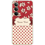 Чохол BoxFace Realme C71 Именной Polka Dots