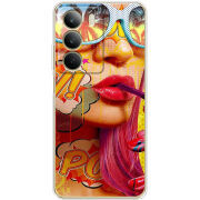 Чохол BoxFace Realme C71 Yellow Girl Pop Art