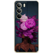 Чохол BoxFace Realme C71 Exquisite Purple Flowers