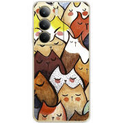 Чохол BoxFace Realme C71 Sleepy Cats