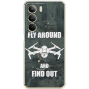 Чохол BoxFace Realme C71 Дрон Fly Around