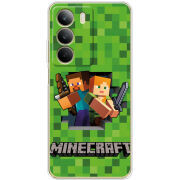 Чохол BoxFace Realme C71 Майнкрафт Стів і Алекс