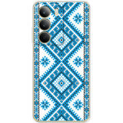 Чохол BoxFace Realme C71 Блакитний Орнамент