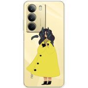 Прозорий чохол BoxFace Realme C71 Just a Girl