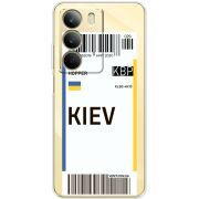 Прозорий чохол BoxFace Realme C71 Ticket Kiev