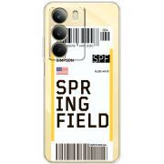 Прозорий чохол BoxFace Realme C71 Ticket Springfield