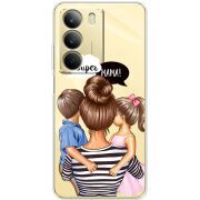 Прозорий чохол BoxFace Realme C71 Super Mama