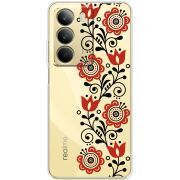 Прозорий чохол BoxFace Realme C71 Ethno Ornament