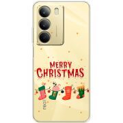 Прозорий чохол BoxFace Realme C71 Merry Christmas