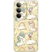 Прозорий чохол BoxFace Realme C71 Unicorns