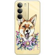 Прозорий чохол BoxFace Realme C71 Winking Fox