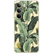 Прозорий чохол BoxFace Realme C71 Banana Leaves
