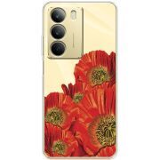 Прозорий чохол BoxFace Realme C71 Red Poppies