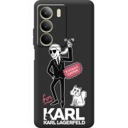 Чорний чохол BoxFace Realme C71 For Karl