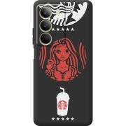 Чорний чохол BoxFace Realme C71 RedWhite Coffee