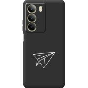 Чорний чохол BoxFace Realme C71 Paper Plane