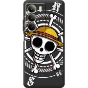 Чорний чохол BoxFace Realme C71 One Piece Компас