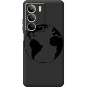 Чорний чохол BoxFace Realme C71 Earth