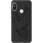 Черный чехол Uprint Xiaomi Mi A2 Lite Dove