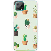 Чохол BoxFace Blackview Oscal C60 L-green Cacti