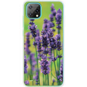 Чохол BoxFace Blackview Oscal C60 Green Lavender