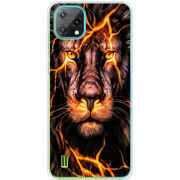 Чохол BoxFace Blackview Oscal C60 Fire Lion