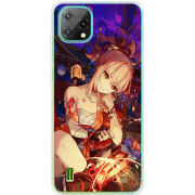 Чохол BoxFace Blackview Oscal C60 Genshin Ёимия с огоньком