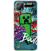 Чохол BoxFace Blackview Oscal C60 Minecraft Graffiti