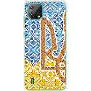 Чохол BoxFace Blackview Oscal C60 Тризуб Вишивка