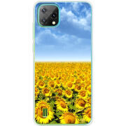 Чохол BoxFace Blackview Oscal C60 Подсолнухи