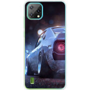 Чохол BoxFace Blackview Oscal C60 Silver Car