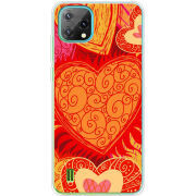 Чохол BoxFace Blackview Oscal C60 Warm Hearts