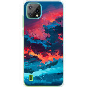 Чохол BoxFace Blackview Oscal C60 Thunderclouds