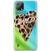 Прозорий чохол BoxFace Blackview Oscal C60 Wild Love