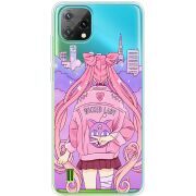 Прозорий чохол BoxFace Blackview Oscal C60 Wiked Lady