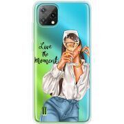 Прозорий чохол BoxFace Blackview Oscal C60 Live The Moment