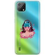 Прозорий чохол BoxFace Blackview Oscal C60 Selena Gomez