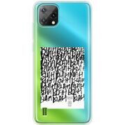 Прозорий чохол BoxFace Blackview Oscal C60 Blah Blah