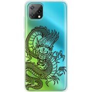 Прозорий чохол BoxFace Blackview Oscal C60 Chinese Dragon