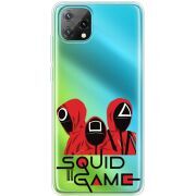 Прозорий чохол BoxFace Blackview Oscal C60 siquid game люди в красном