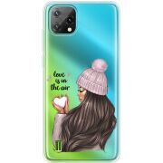 Прозорий чохол BoxFace Blackview Oscal C60 love is in the air