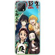 Прозорий чохол BoxFace Blackview Oscal C60 Незуко та друзі