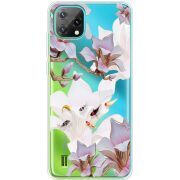 Прозорий чохол BoxFace Blackview Oscal C60 Chinese Magnolia