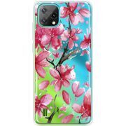 Прозорий чохол BoxFace Blackview Oscal C60 Pink Magnolia