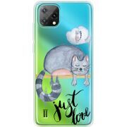 Прозорий чохол BoxFace Blackview Oscal C60 Just Love