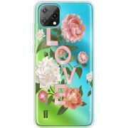 Чохол зі стразами Blackview Oscal C60 Love