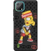 Чорний чохол BoxFace Blackview Oscal C60 Yellow Fun